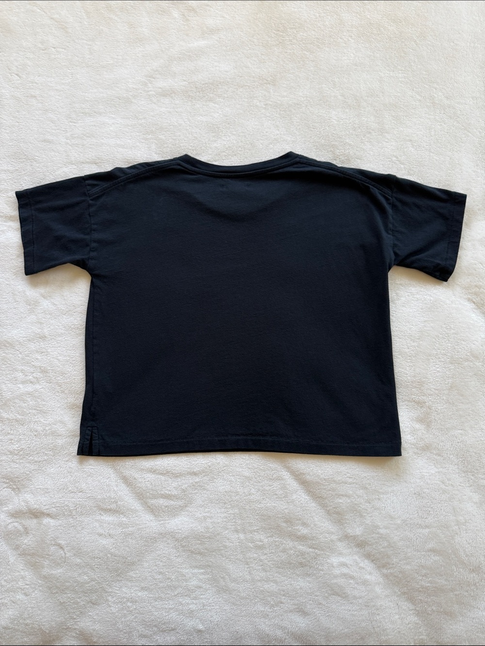 Madewell Black Crop Tee - Picture 4 of 7